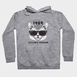 cat cool 1989 taylors version Hoodie